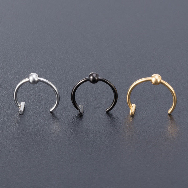 1-3pcs Women Lip Ring Piercing