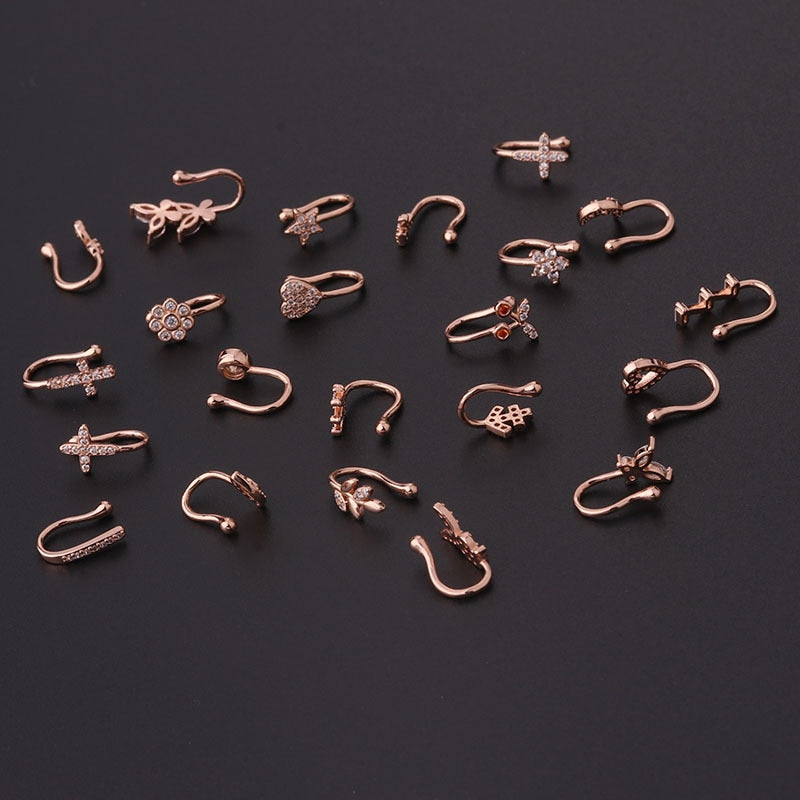 Nose Ring Cuff Body Jewelry for Women