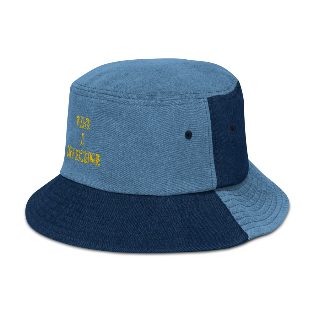 Denim Make A Difference bucket hat