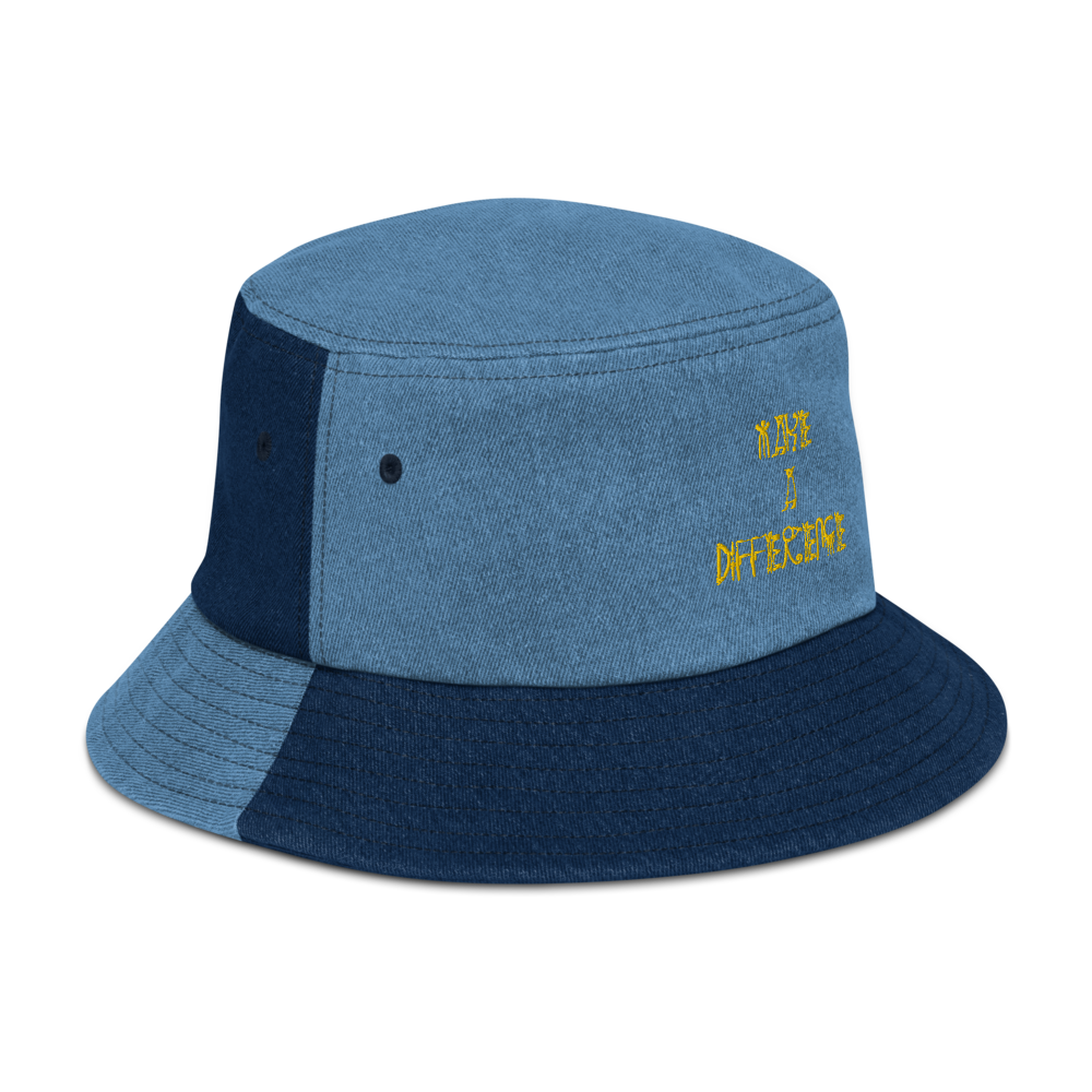 Denim Make A Difference bucket hat