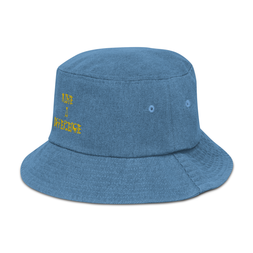 Denim Make A Difference bucket hat