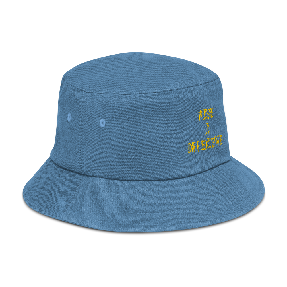 Denim Make A Difference bucket hat