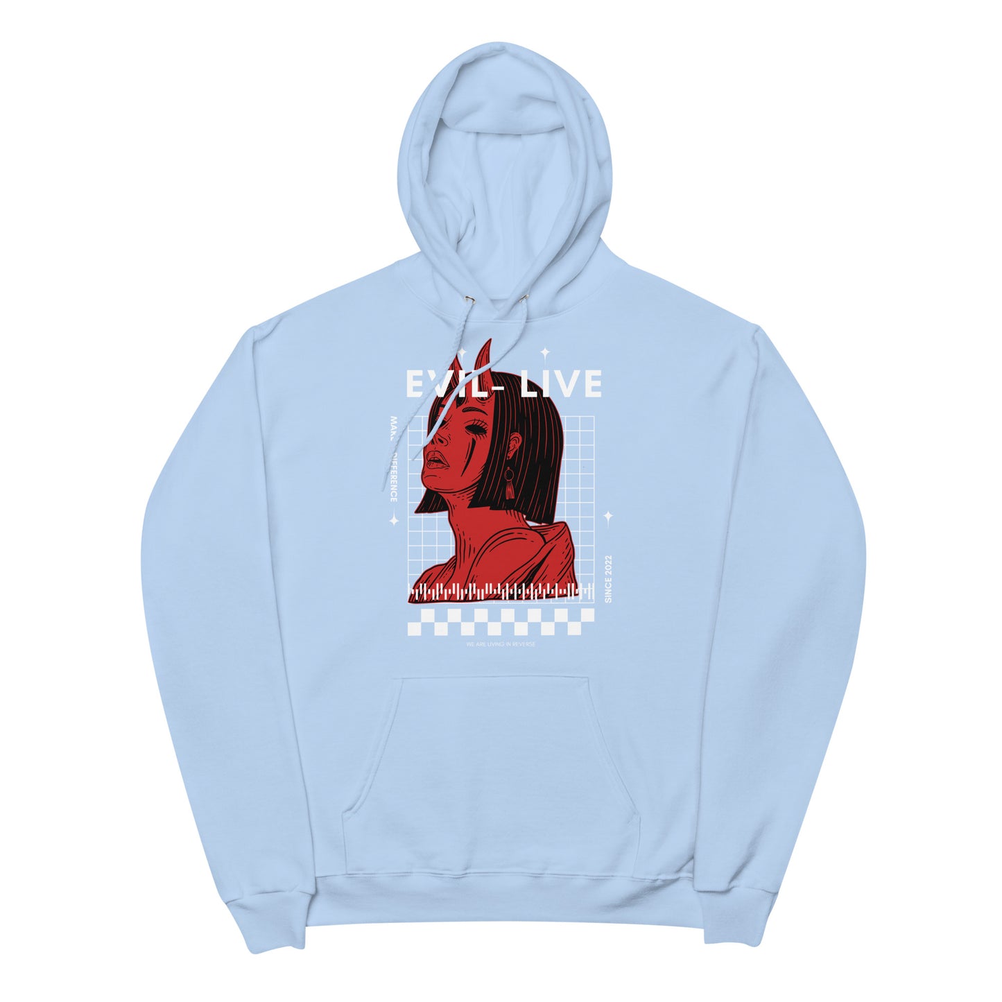 We are living in reverse. Streetwear Hoodie