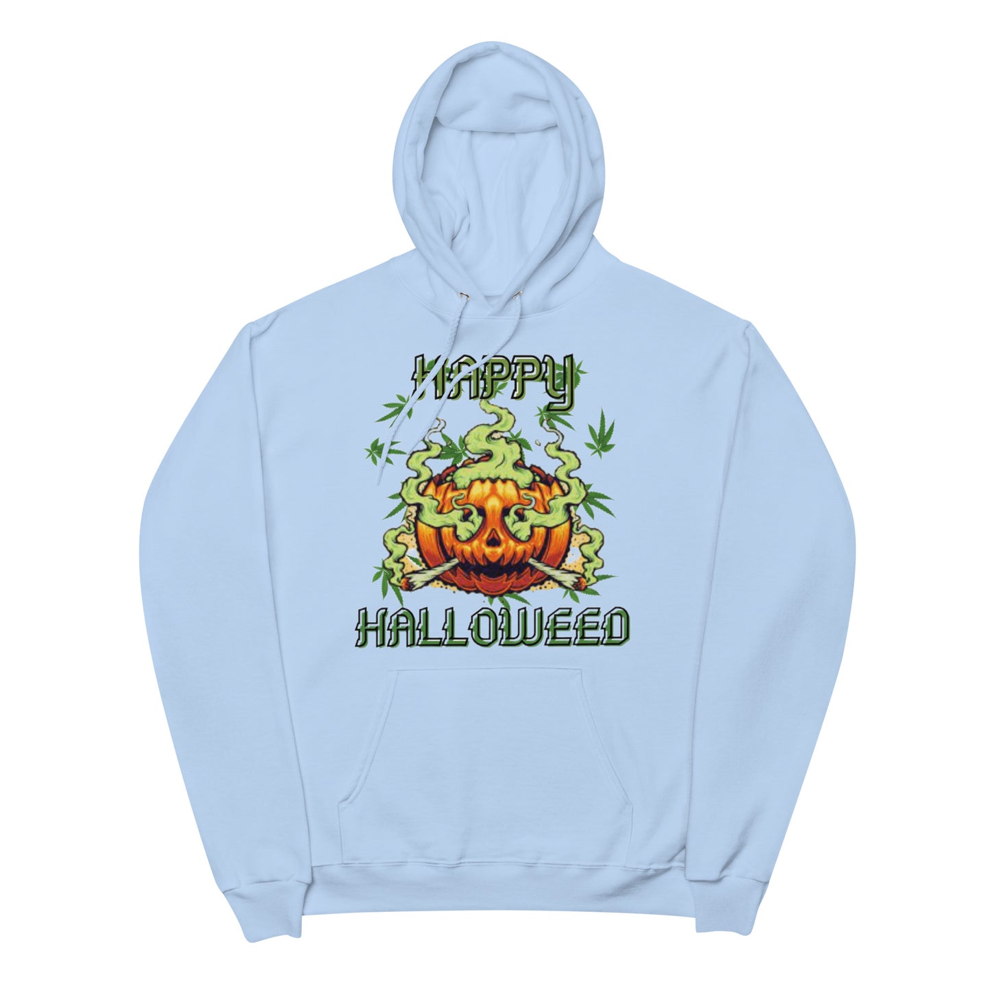 Happy Halloweed Unisex fleece hoodie