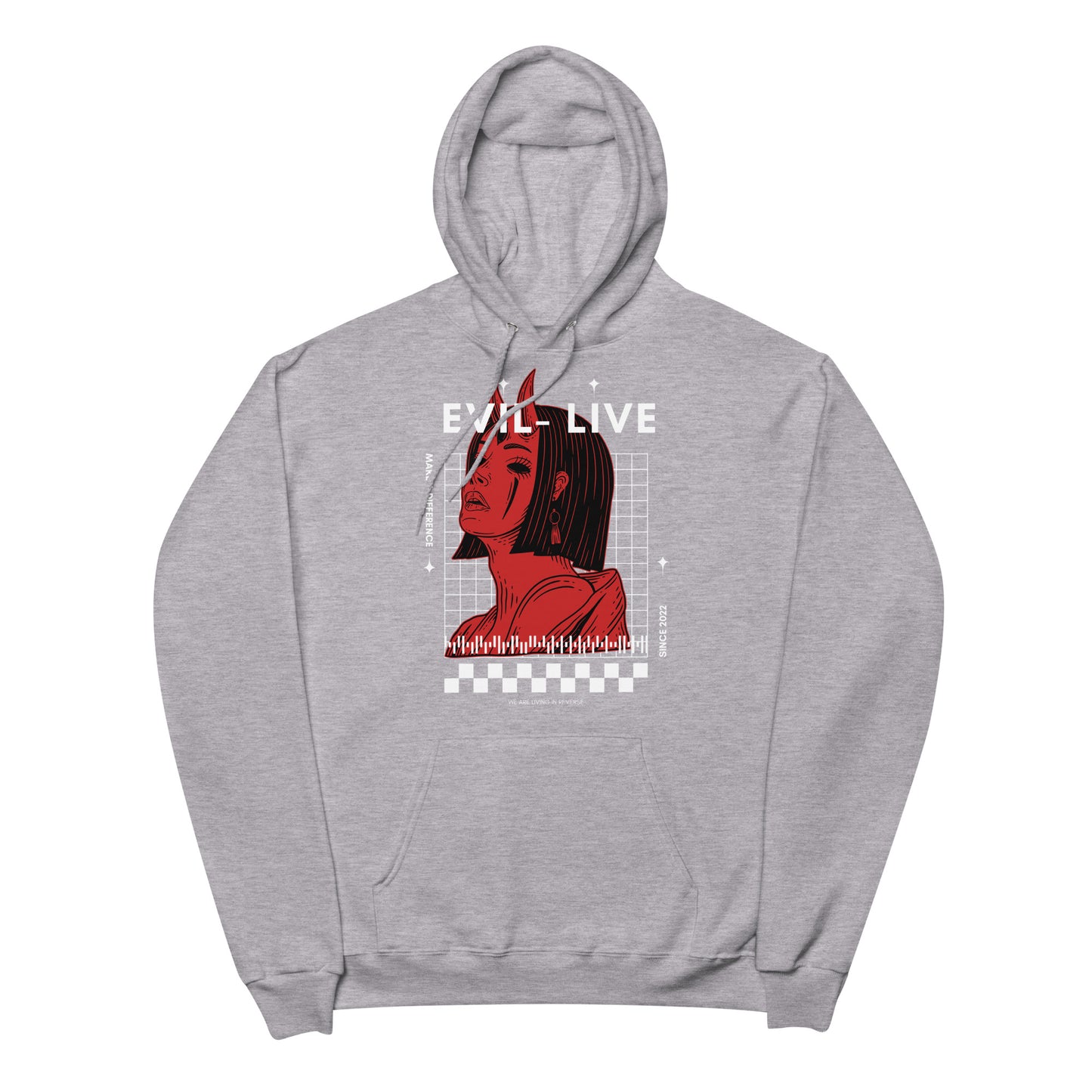 We are living in reverse. Streetwear Hoodie