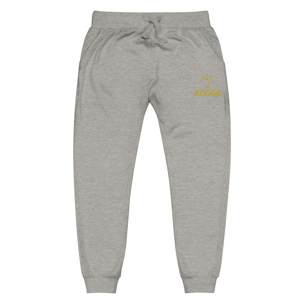 Unisex Make A Difference fleece sweatpants