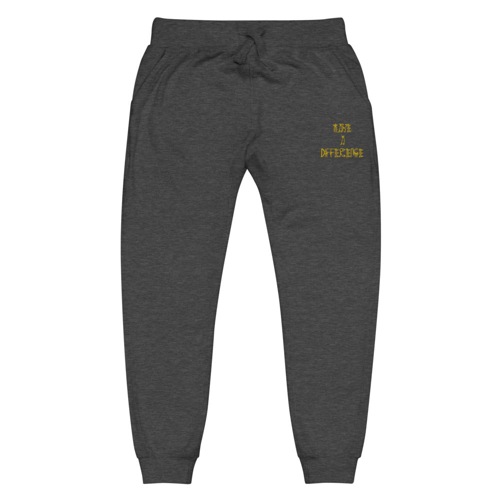 Unisex Make A Difference fleece sweatpants