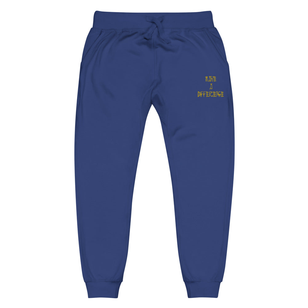 Unisex Make A Difference fleece sweatpants