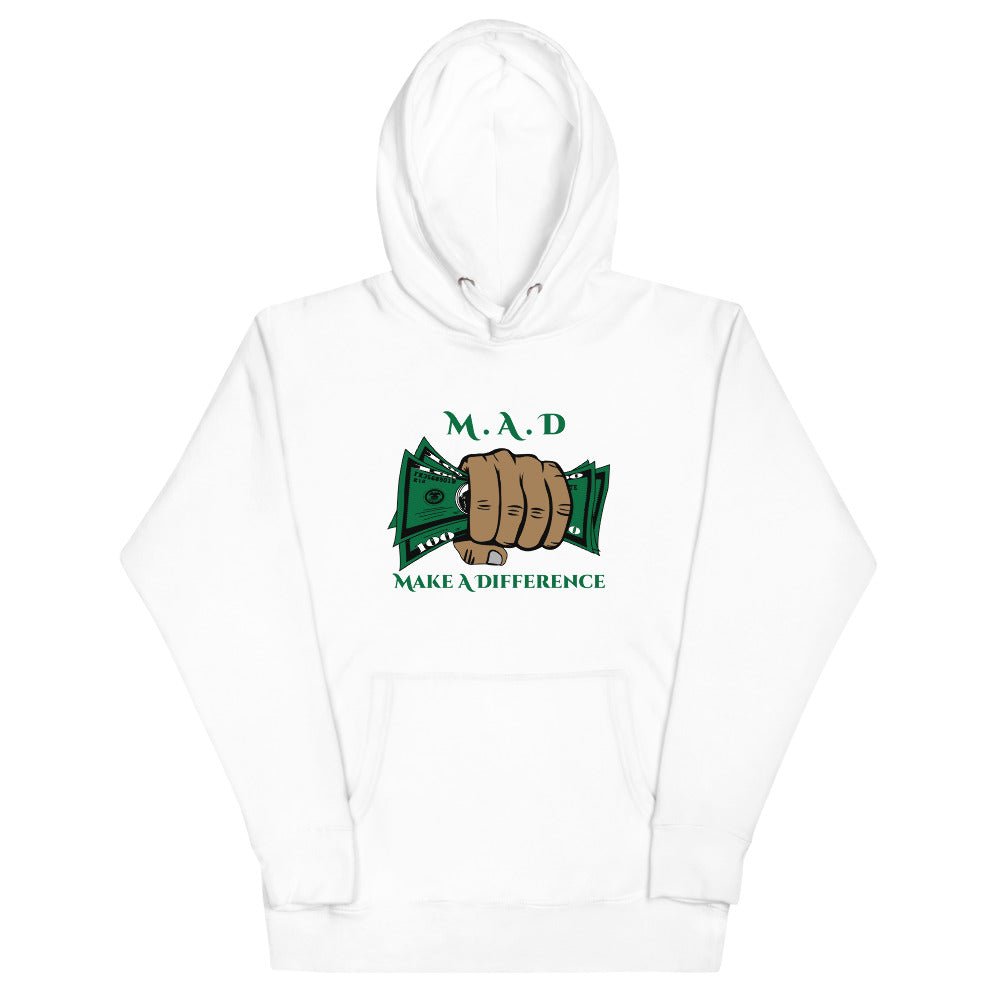 Unisex Money Make A Difference Hoodie