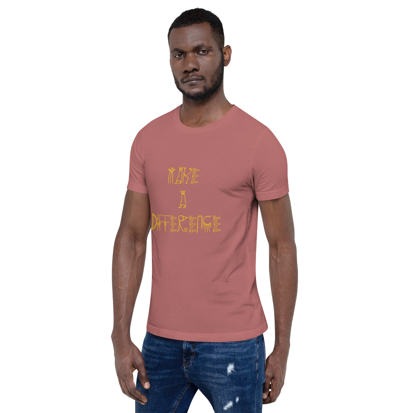 Short-Sleeve Make A Difference Unisex T-Shirt