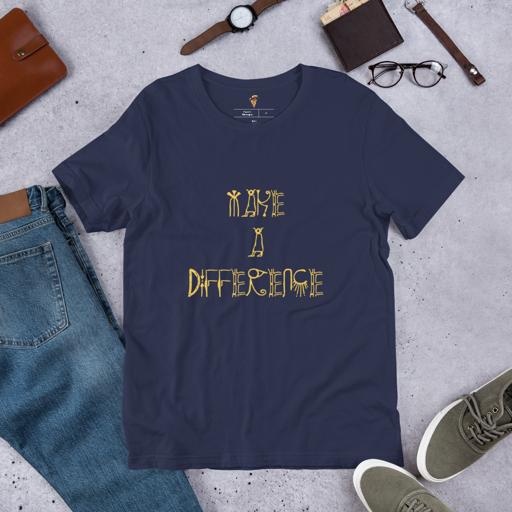 Short-Sleeve Make A Difference Unisex T-Shirt