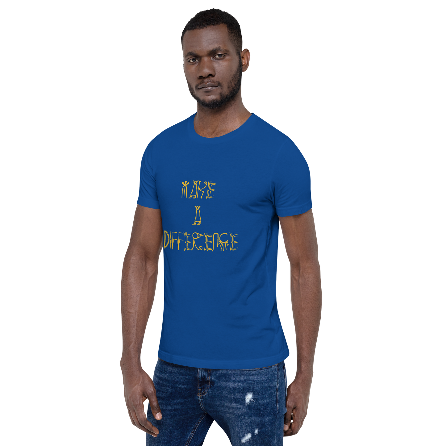 Short-Sleeve Make A Difference Unisex T-Shirt