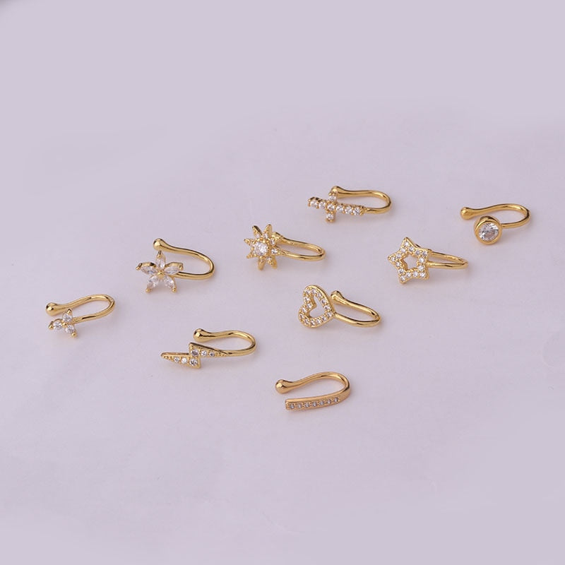 Nose Ring Cuff Body Jewelry for Women