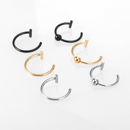 1-3pcs Women Lip Ring Piercing