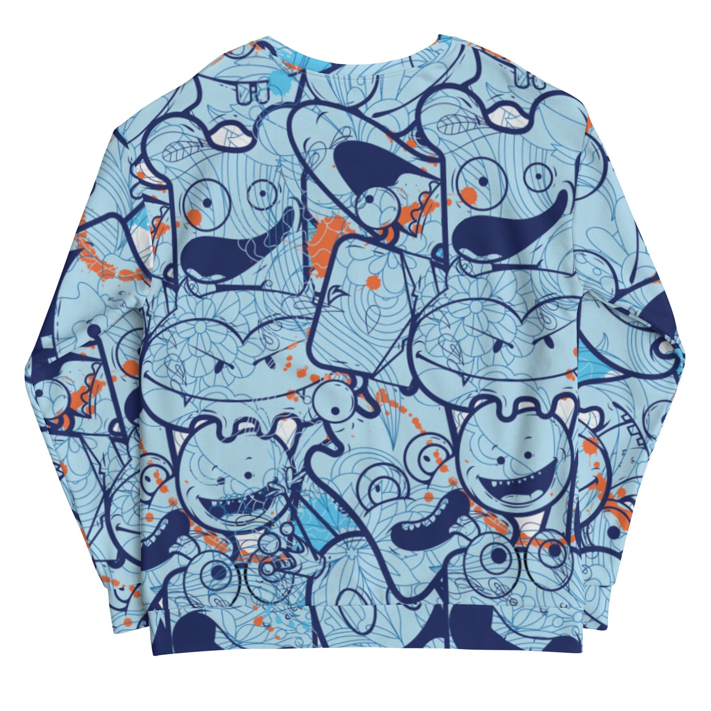 Unisex Mixed Personality Monster Sweatshirt