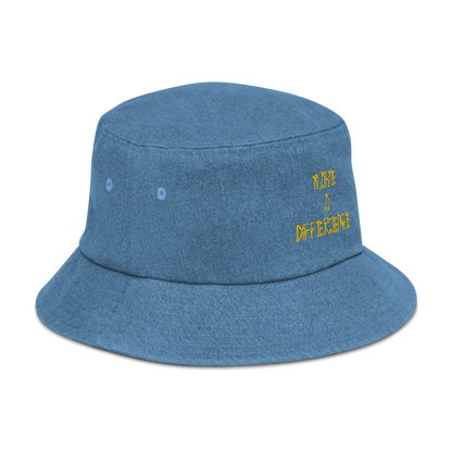 Denim Make A Difference bucket hat