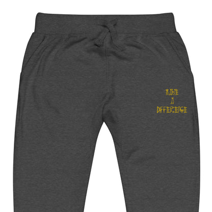 Unisex  Make A Difference fleece sweatpants