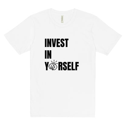 Unisex Invest In Yourself Black ink