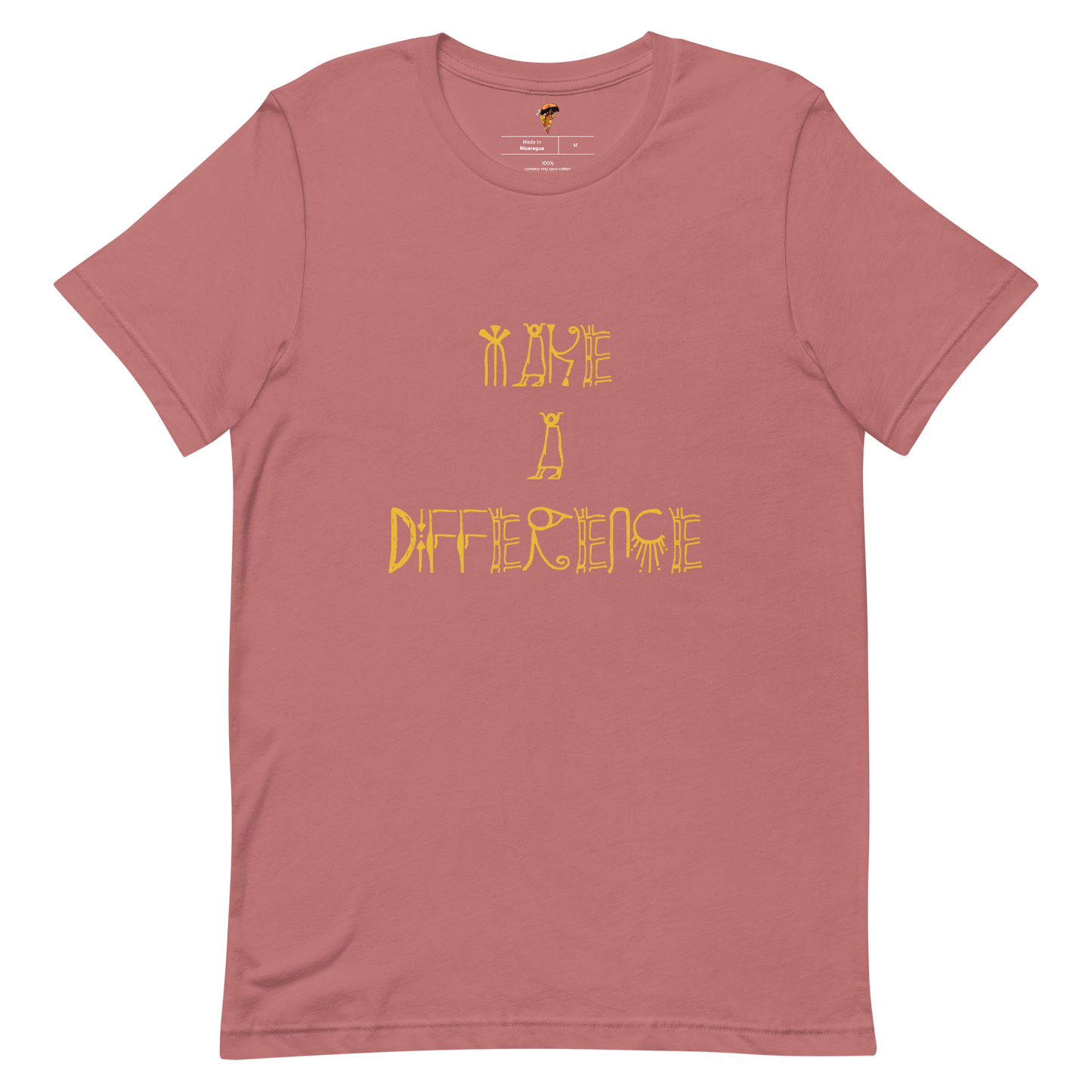 Short-Sleeve Make A Difference Unisex T-Shirt
