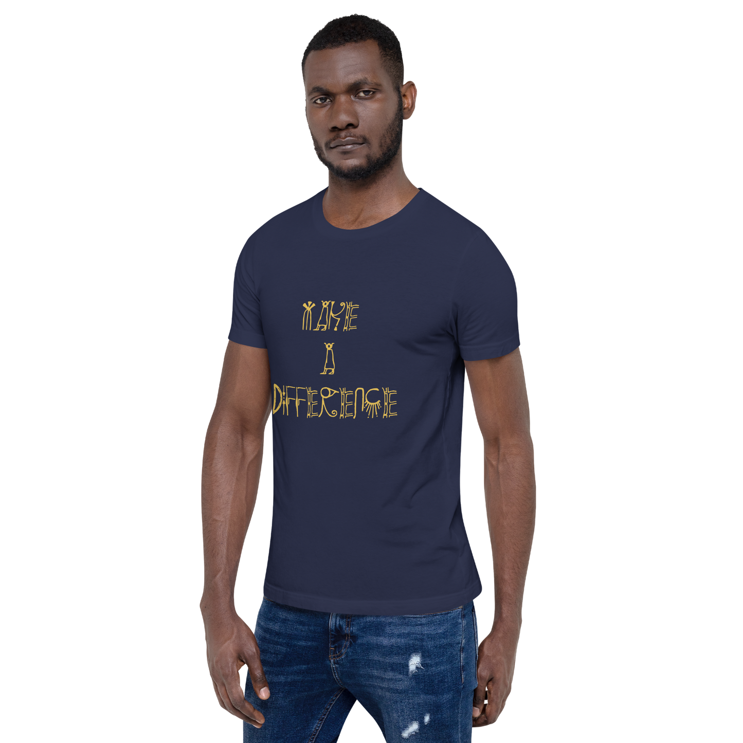 Short-Sleeve Make A Difference Unisex T-Shirt