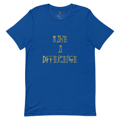 Short-Sleeve Make A Difference Unisex T-Shirt