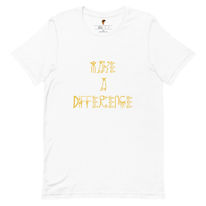 Short-Sleeve Make A Difference Unisex T-Shirt